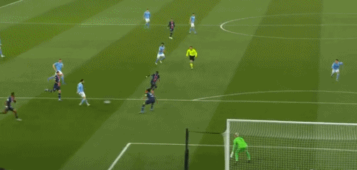  曼城福登圆月弯刀世界波，蓝月军团锁定半程冠军